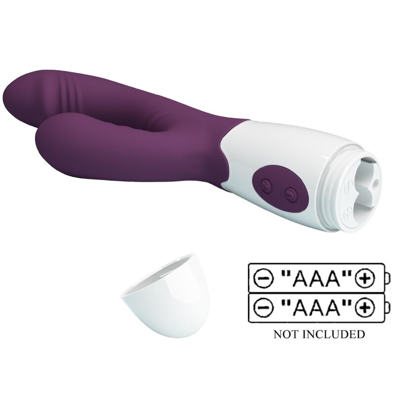 Pretty Love Flirtation Pretty Love - Andre Rabbit Vibrator & G-Point Stimulator Purple