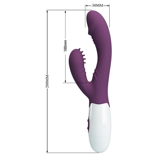 Pretty Love Flirtation Pretty Love - Andre Rabbit Vibrator & G-Point Stimulator Purple