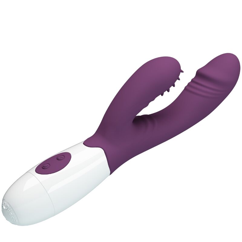 Pretty Love Flirtation Pretty Love - Andre Rabbit Vibrator & G-Point Stimulator Purple