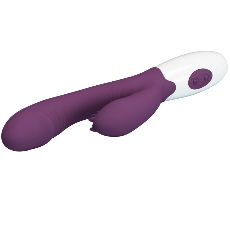 Pretty Love Flirtation Pretty Love - Andre Rabbit Vibrator & G-Point Stimulator Purple