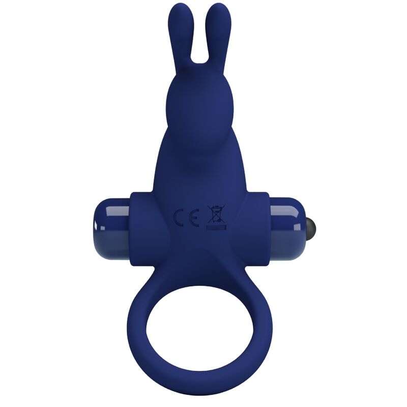 Pretty Love Male Pretty Love - Jiro Rabbit Ring With Vibration Blue