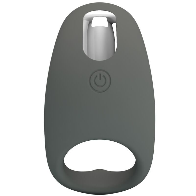 Pretty Love Male Pretty Love - Gemma Vibrator Ring With Memory Gray