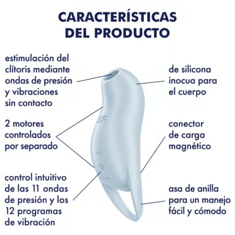 Satisfyer Pocket Pro 1 Blue