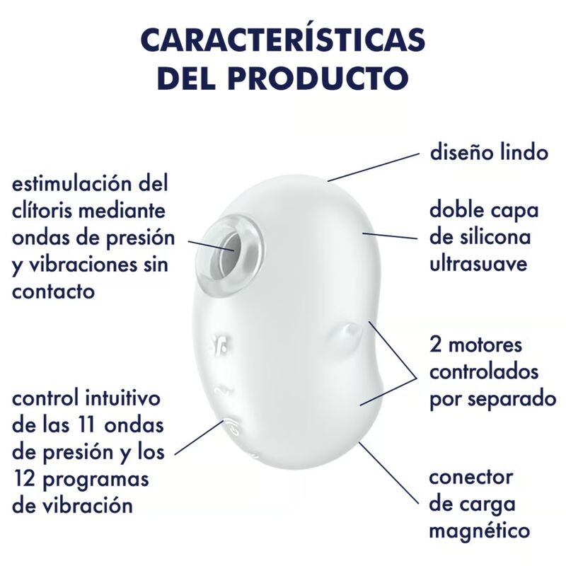 Satisfyer Cutie Ghost White