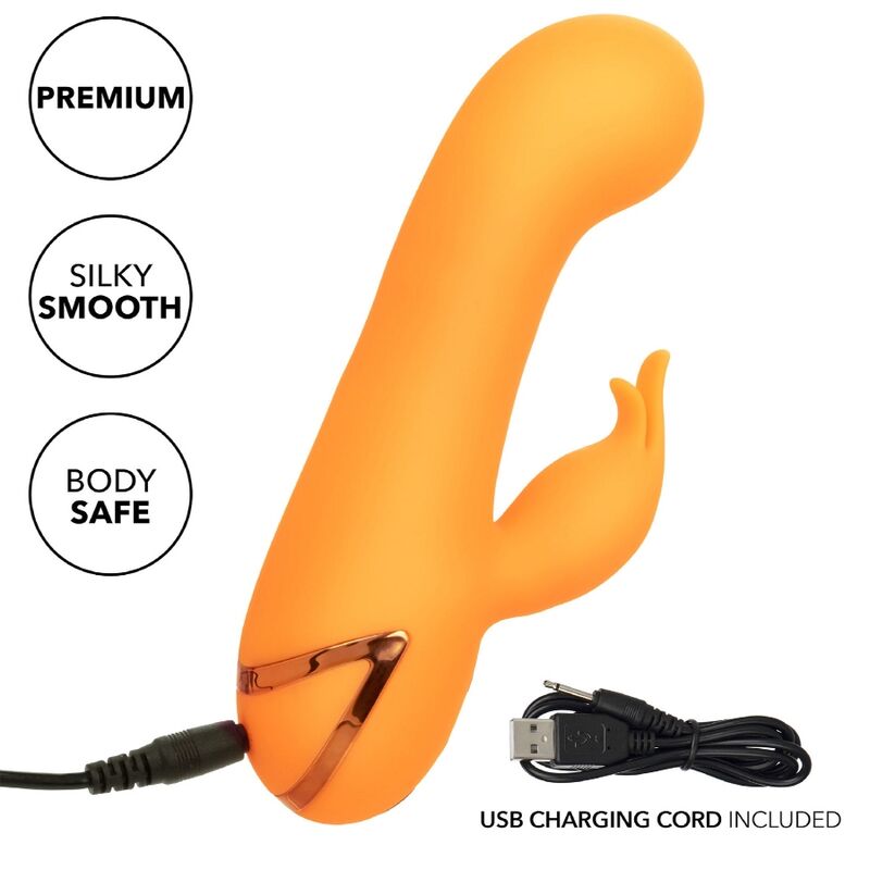 Calexotics Montecito Muse Vibrator Rabbit Orange By California Dreaming