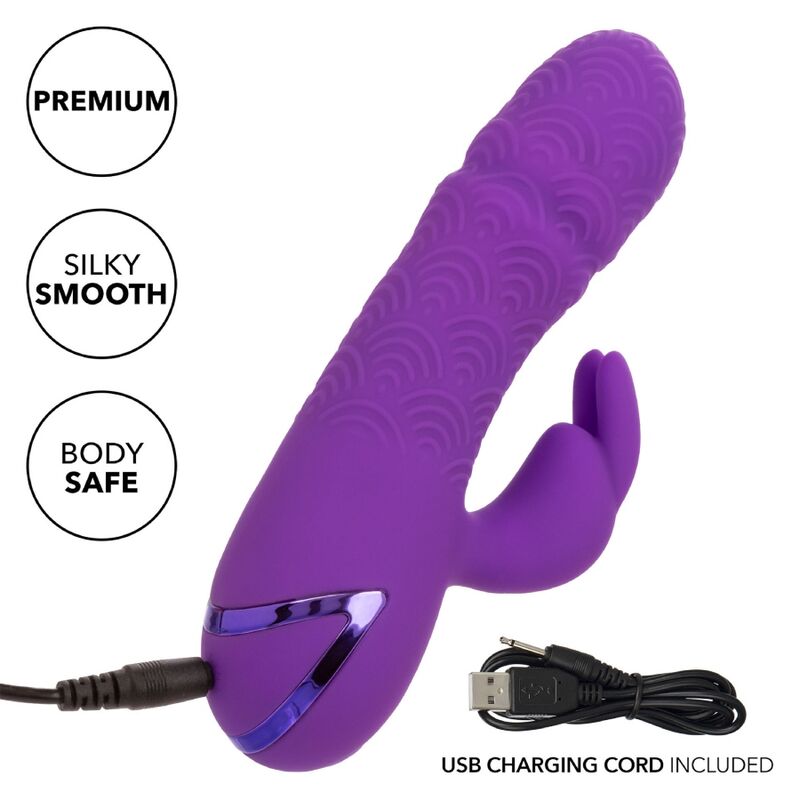 Calexotics Manhattan Beach Marvel Vibrator Rabbit Purple By California Dreaming