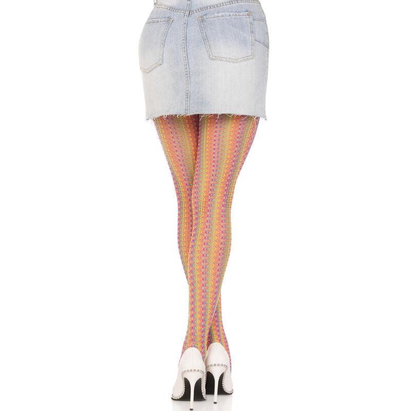 Leg Avenue Hosiery Leg Avenue - Multicolor Crochet Stockings