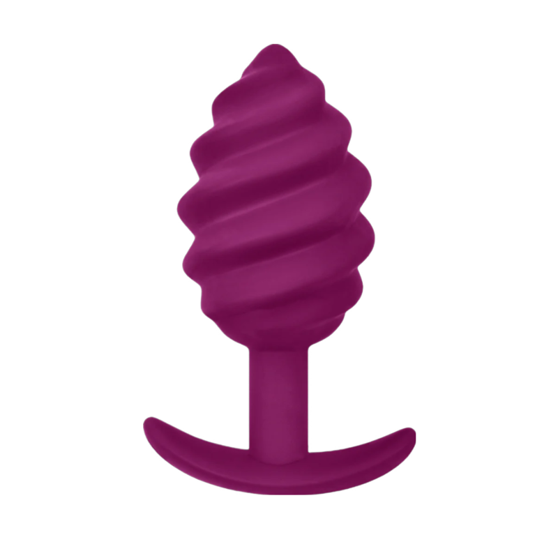 G-Vibe Gplug Twist 2 Purple Anal Plug