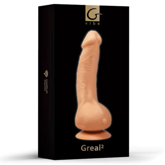 G-Vibe Greal 2 Realistic Vibrator Natural