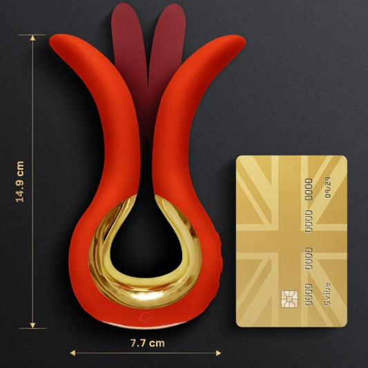 G-Vibe Gvibe Maxi Vibrator With Two Flexible Tips Coral