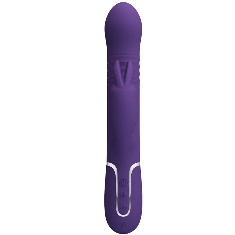 Pretty Love Flirtation Pretty Love - Coale Rabbit Vibrator 4 In 1 Purple