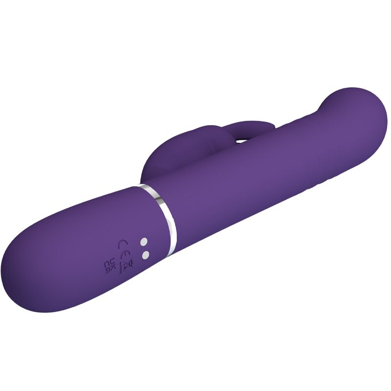 Pretty Love Flirtation Pretty Love - Coale Rabbit Vibrator 4 In 1 Purple