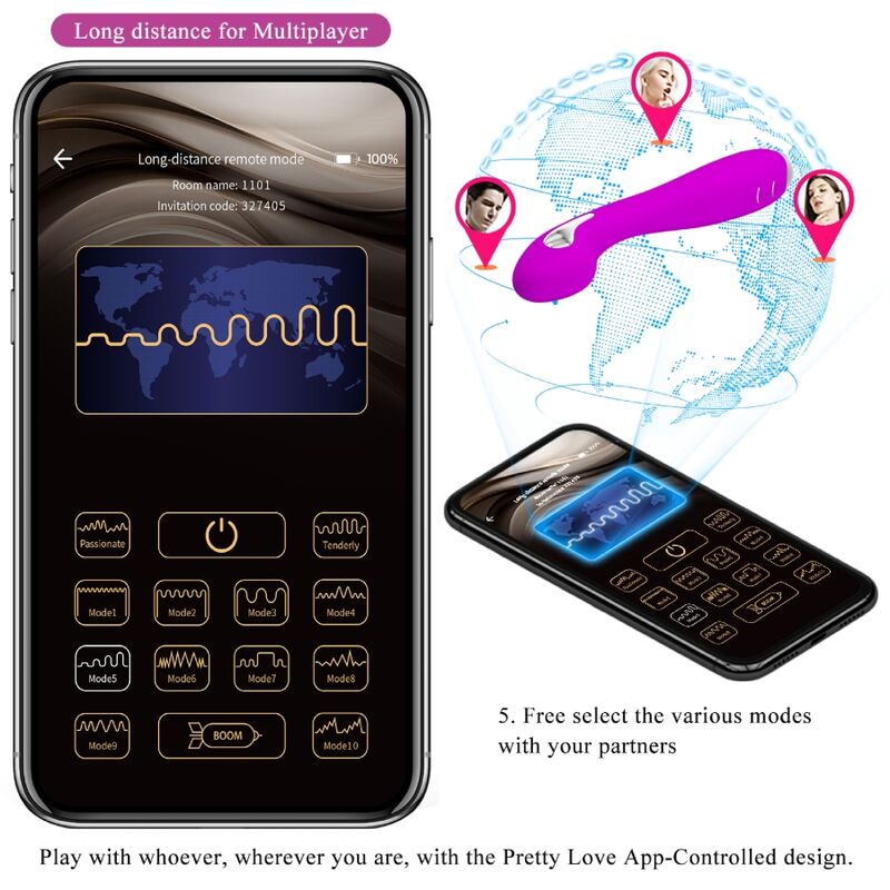 Pretty Love Flirtation Pretty Love - Hector Electroshock Vibrator Free App Violet