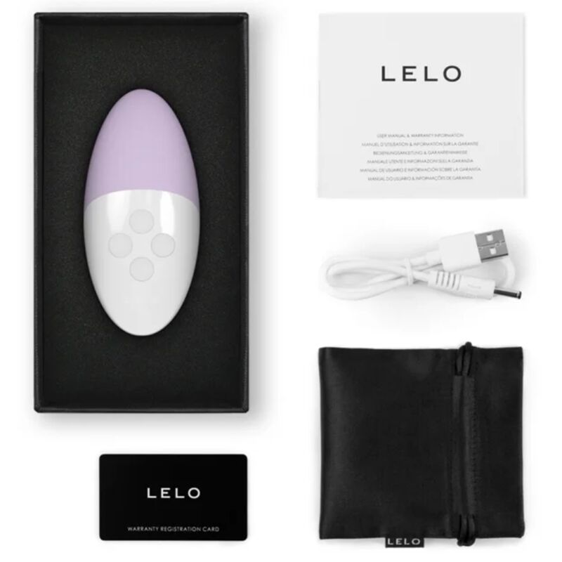 Lelo Siri 3 Clitoris Massager Calm Lavender