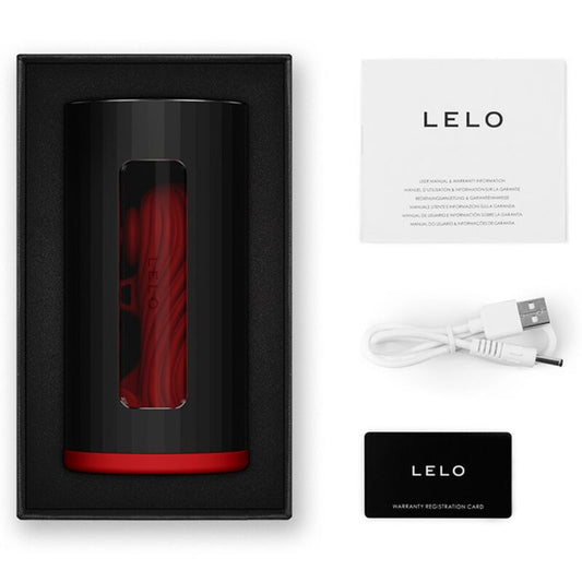 Lelo F1S V3 Male Masturbator Red