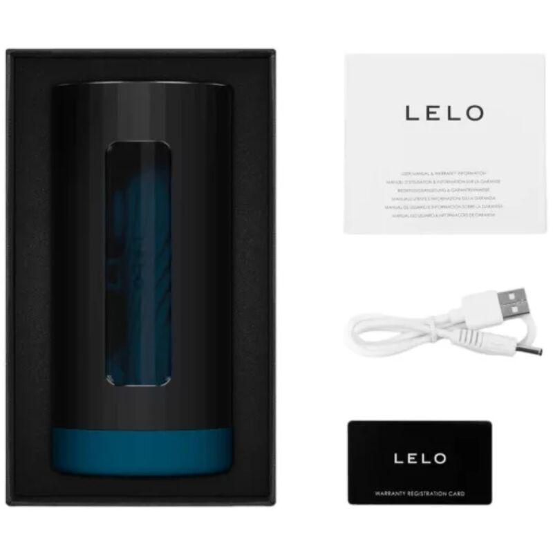 Lelo F1S V3 Male Masturbator Teal Xl