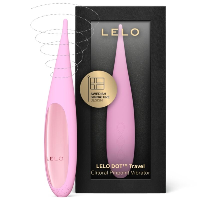 Lelo Dot Travel Clitoris Stimulator Pink