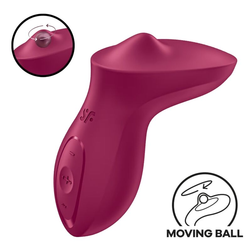 Satisfyer Vibrator Satisfyer - Exciterrr Lay-On Clitoris Berry Vibrator