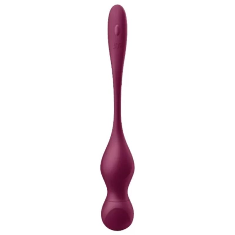 Satisfyer Vibrator Satisfyer - Love Birds Vary Vibrating Balls Free App Wine Red