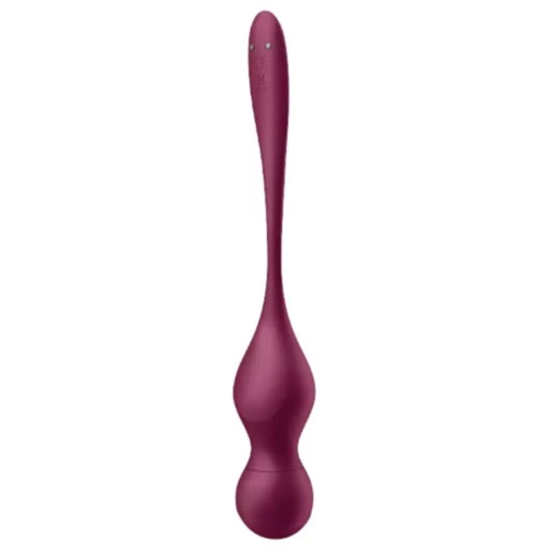Satisfyer Vibrator Satisfyer - Love Birds Vary Vibrating Balls Free App Wine Red
