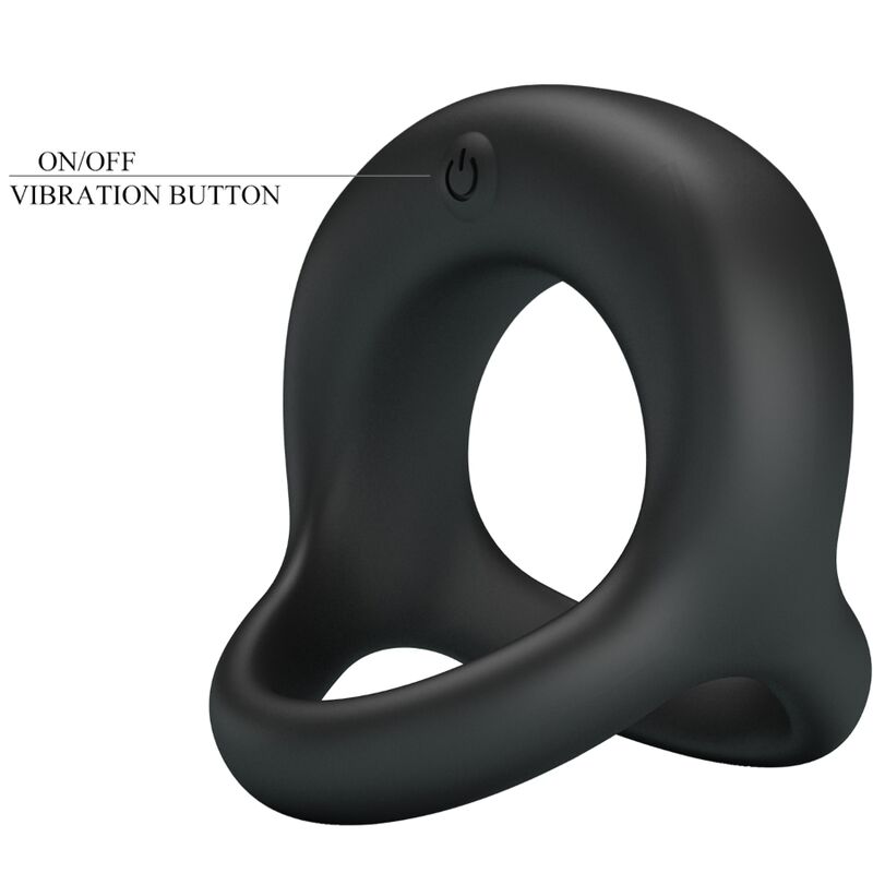 Pretty Love Elliott Black Vibrator Ring