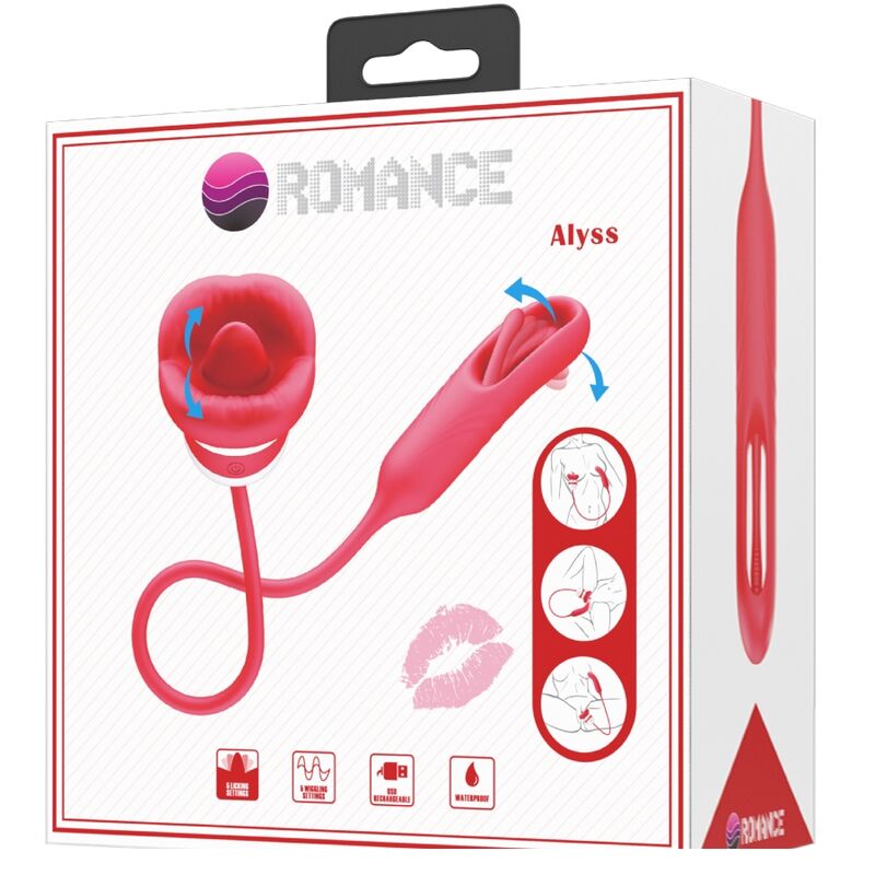 Romance Alyss Red Mouth Masturbator