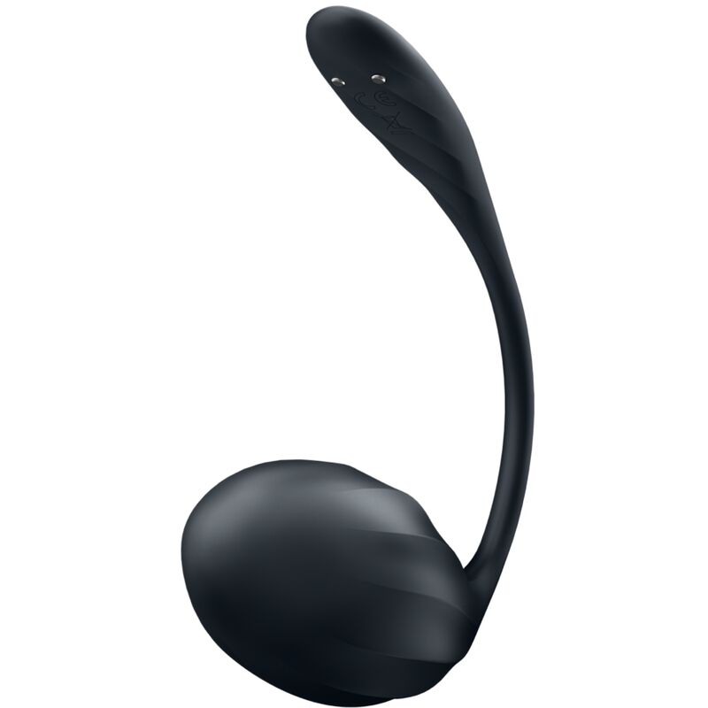 Satisfyer Partner Satisfyer - Ribbed Petal G Point Stimulator Remote Control Black Free App