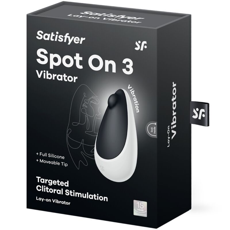 Satisfyer Vibrator Satisfyer - Spot On 3 Clitoris Stimulator Black