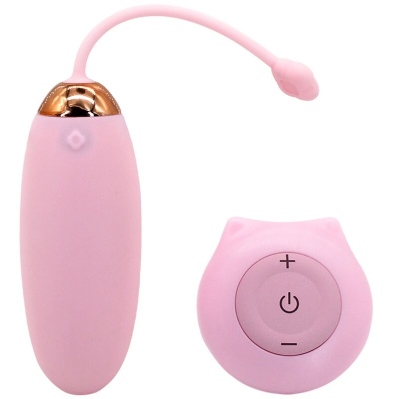Armony Stimulators Armony - Kitty Fun Egg Vibrator Remote Control 10 Vibrations Pink