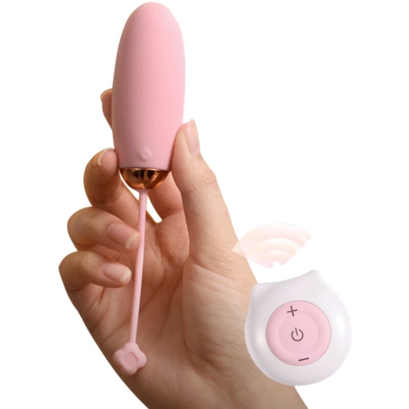 Armony Stimulators Armony - Kitty Fun Egg Vibrator Remote Control 10 Vibrations Pink