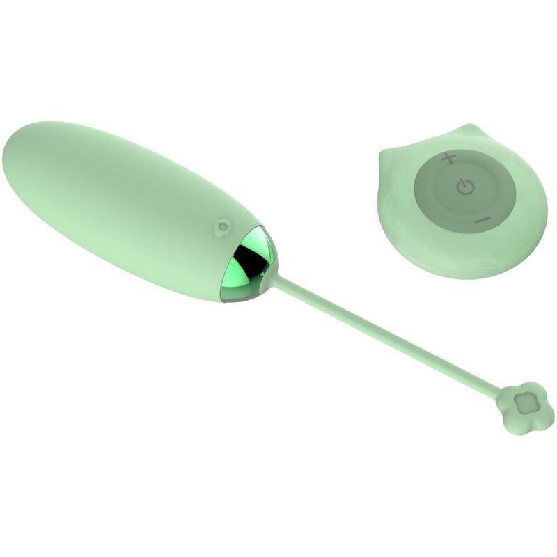 Armony Stimulators Armony - Kitty Fun Egg Vibrator Remote Control 10 Vibrations Green