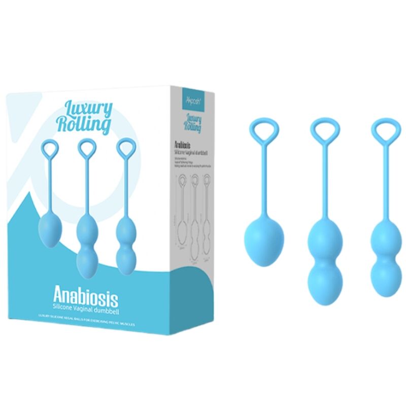 Armony Wearables Armony - Anabiosis Vaginal Dumbbell 3 Levels Blue