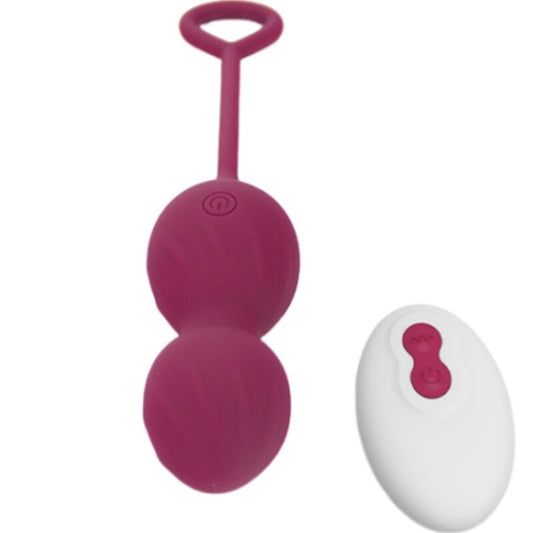 Armony Vibrators Armony - Blossoms Vaginal Dumbbell Vibration Remote Control 10 Vibrations Dark Red