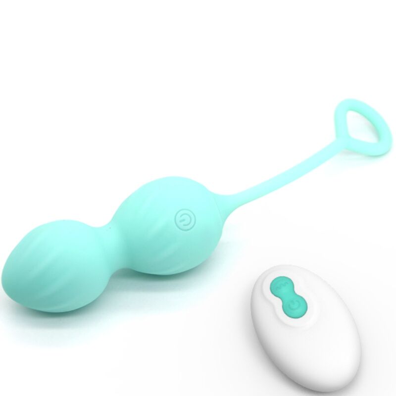 Armony Vibrators Armony - Blossoms Vaginal Dumbbell Vibration Remote Control 10 Vibrations Green
