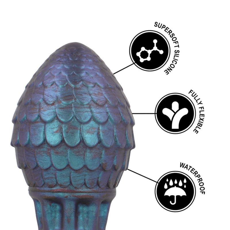 Epic Vrakos Dragon Egg Anal Plug Size M