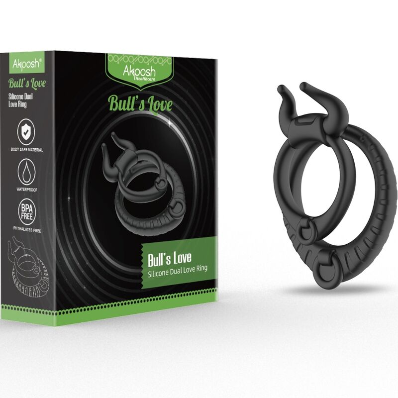 Armony For Him Armony - Bull's Pasion Ring Black