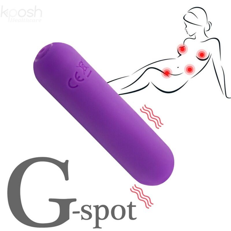 Armony Stimulators Armony - Splash Joline Vibrator Bullet Silicone Remote Control 10 Vibrations 6.5 X 1.5 Cm Purple