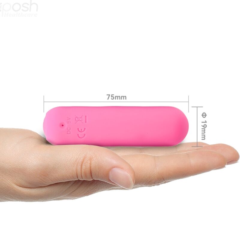 Armony Stimulators Armony - Splash Joie Vibrator Bullet Silicone Remote Control 10 Vibrations 75 X 19 Cm Pink