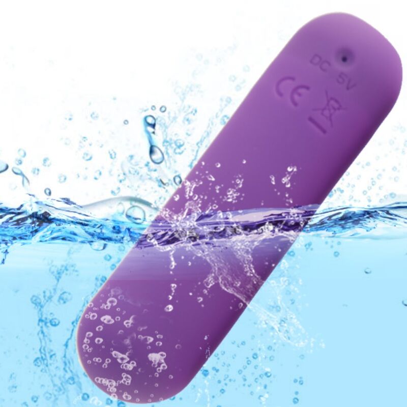 Armony Stimulators Armony - Splash Joie Vibrator Bullet Silicone Remote Control 10 Vibrations 75 X 19 Cm Purple