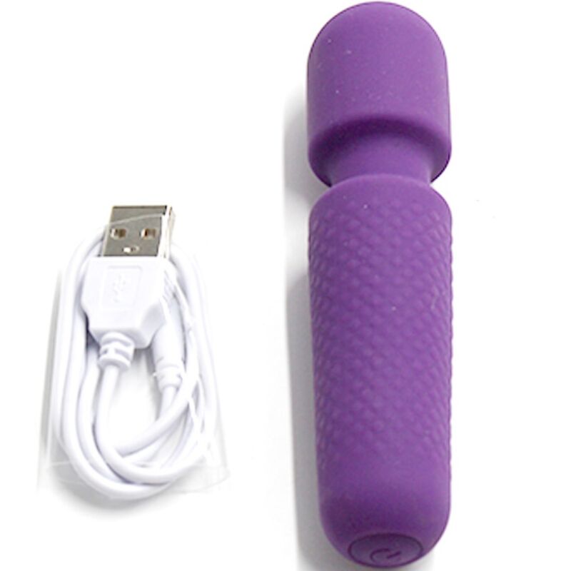 Armony Massagers Armony - Your Magic Massager & Vibrator Rechargeable 10 Vibrations Wand Dots Purple