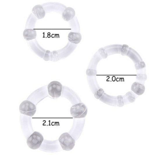 Armony For Him Armony - Titan Love Beaded Ring Flesh