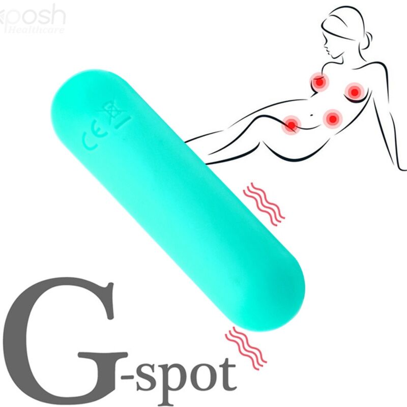 Armony Stimulators Armony - Splash Haha Vibrator Bullet Silicone 10 Vibrations 75 X 19 Cm Green