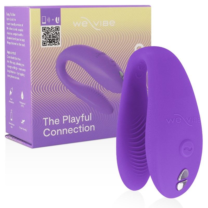 We-Vibe Sync Go Estimulador Dual Violeta
