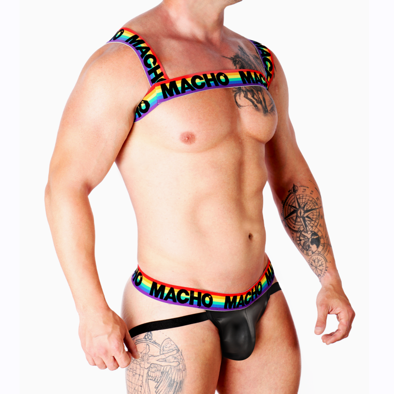 Macho Underwear Macho - Double Harness Pride Limited