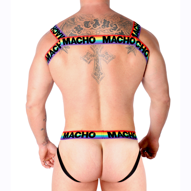 Macho Underwear Macho - Double Harness Pride Limited