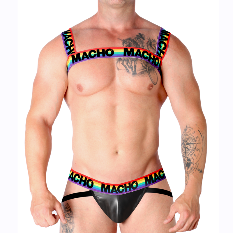 Macho Underwear Macho - Double Harness Pride Limited
