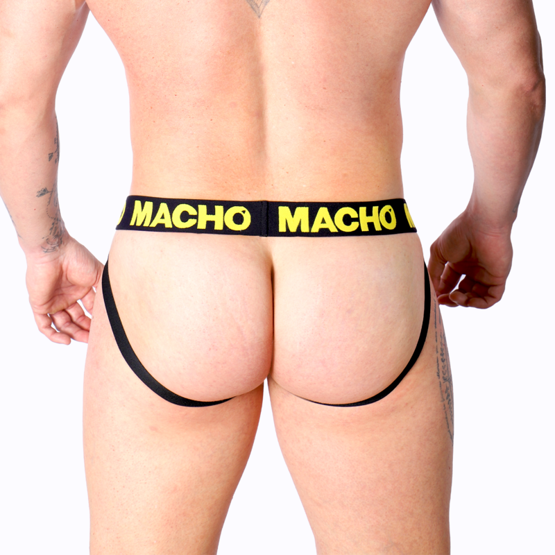 Macho Underwear Macho - Mx25A Jock Amarillo Lycra S