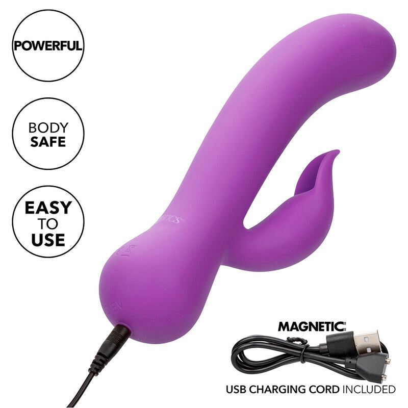 Calexotics First Time Vibrator Pleaser Rechargeable Purple