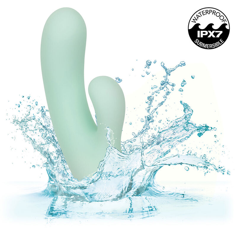 Calexotics Pacifica Fiji Vibrator & Estimulator G Spot 10 Vibrations Aqua