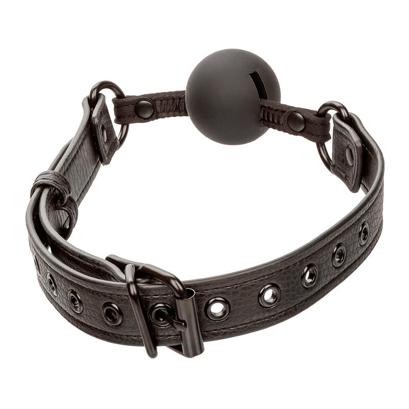 Calexotics Nocturnal Ball Gag Silicone Black